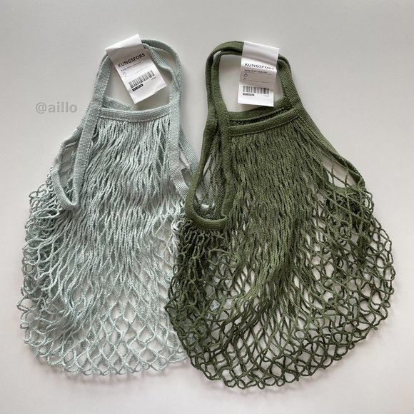 IKEA KUNGSFORS Mesh bag, green - Picture 12 of 15